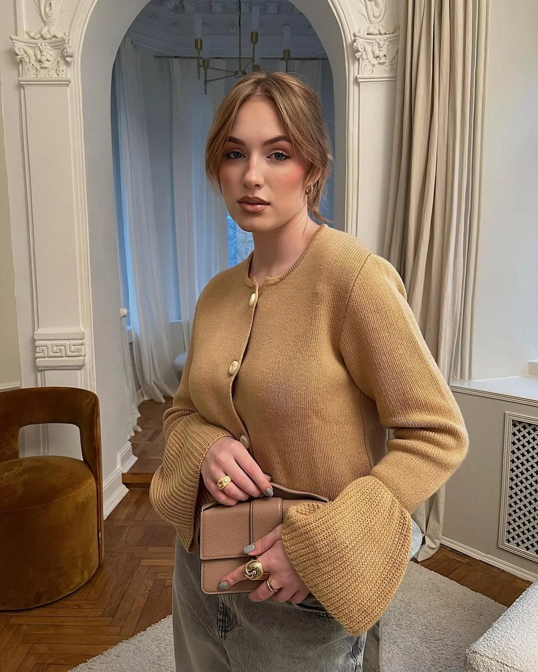 Lucia | Polished Knit Cardigan