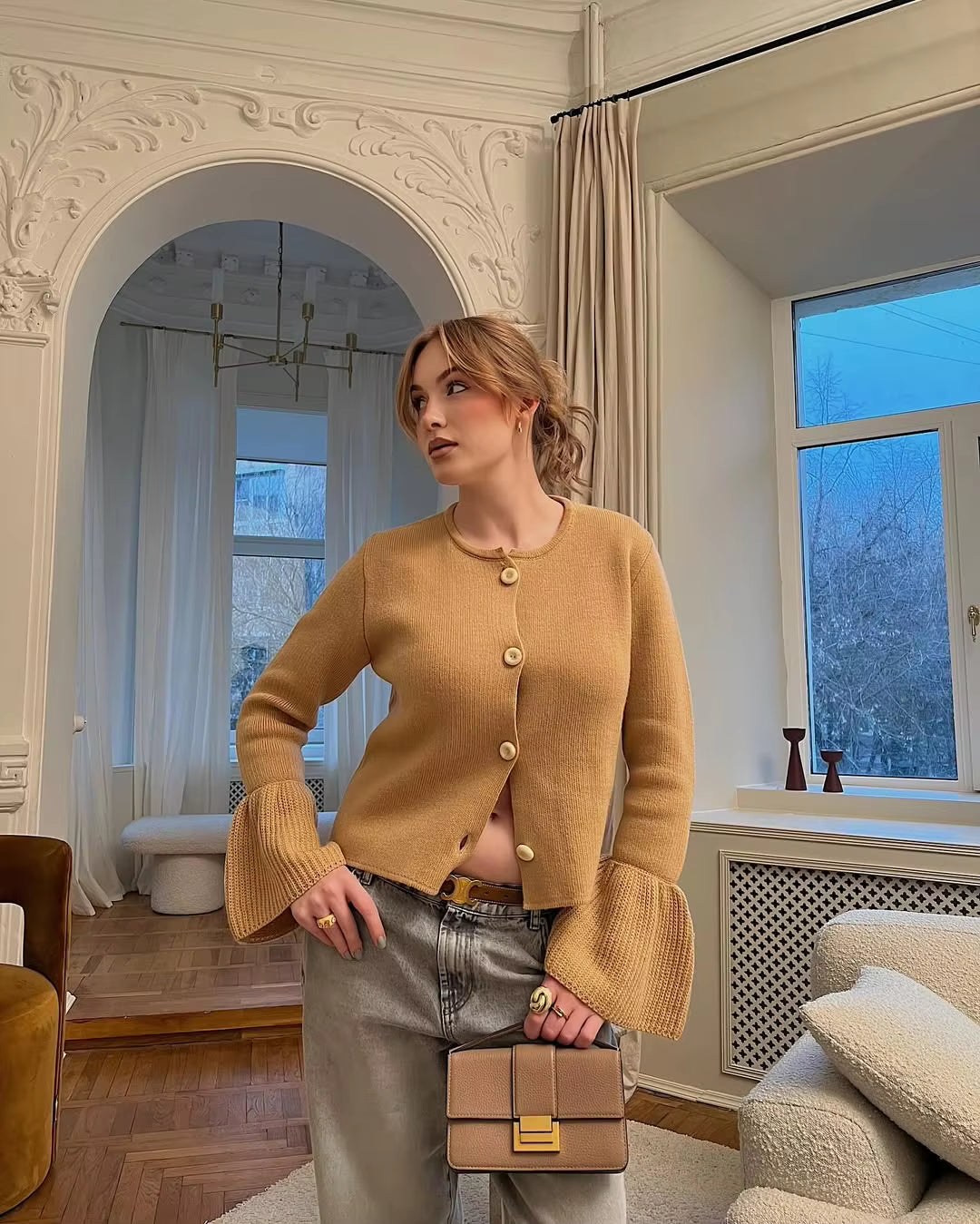 Lucia | Polished Knit Cardigan