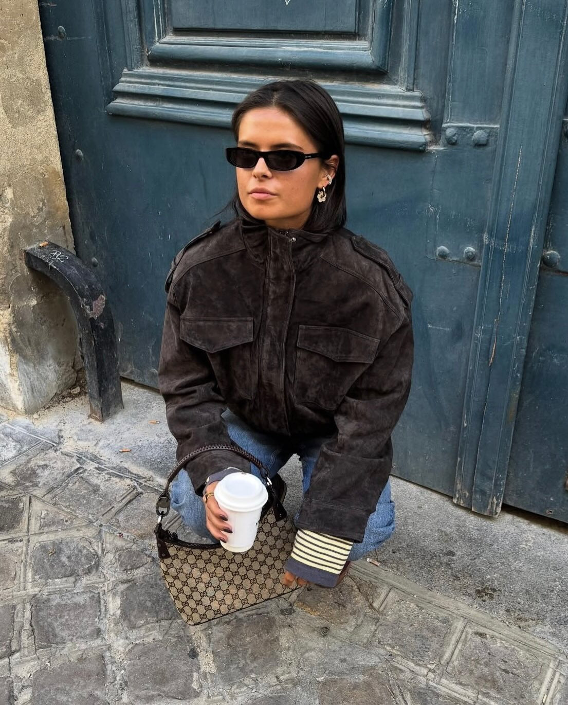 Amélie | Suede Vintage Jacket