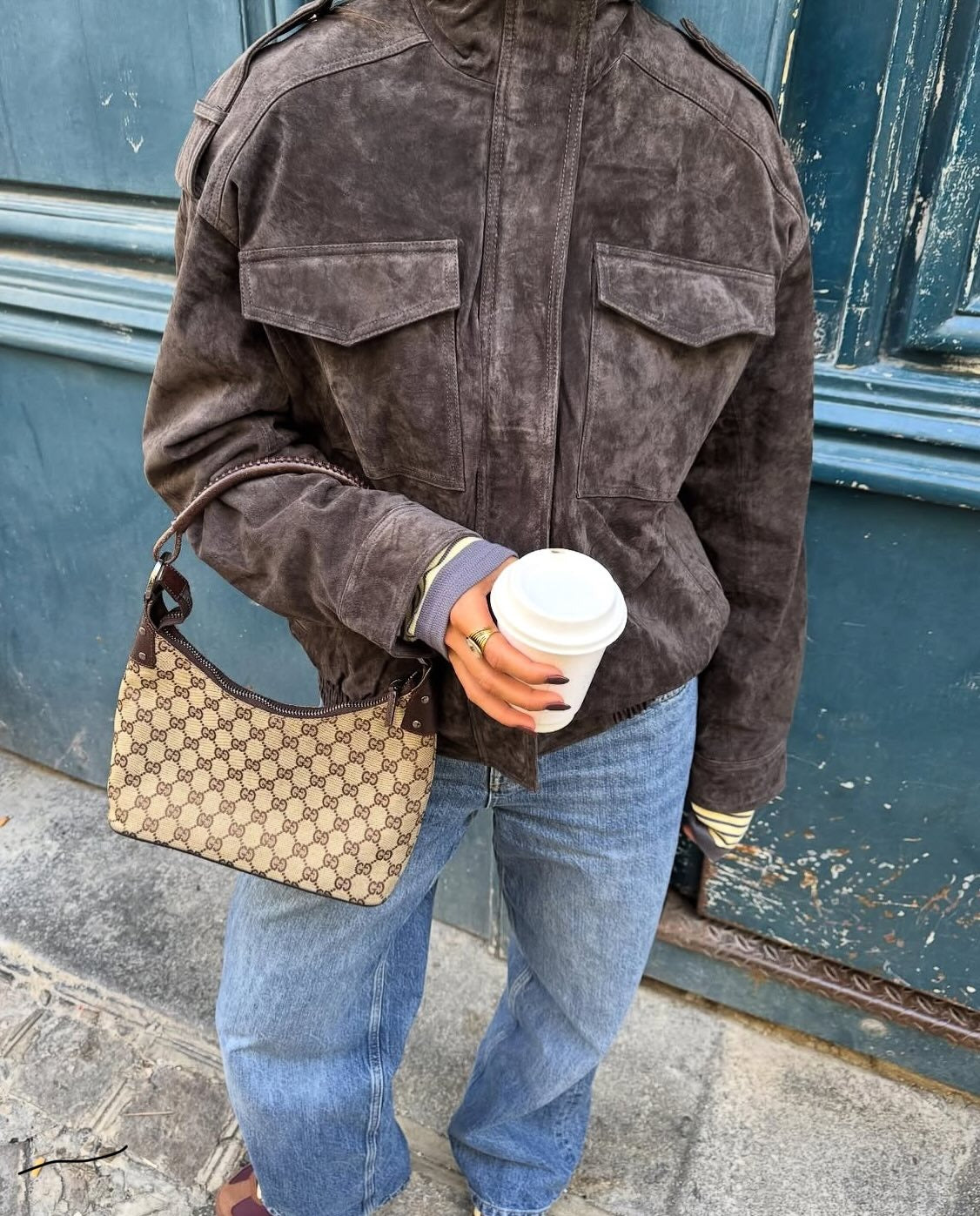 Amélie | Suede Vintage Jacket