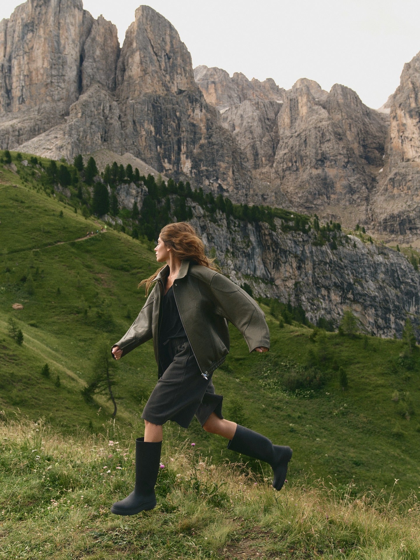 Élodie | Vintage Synthetic Jacket