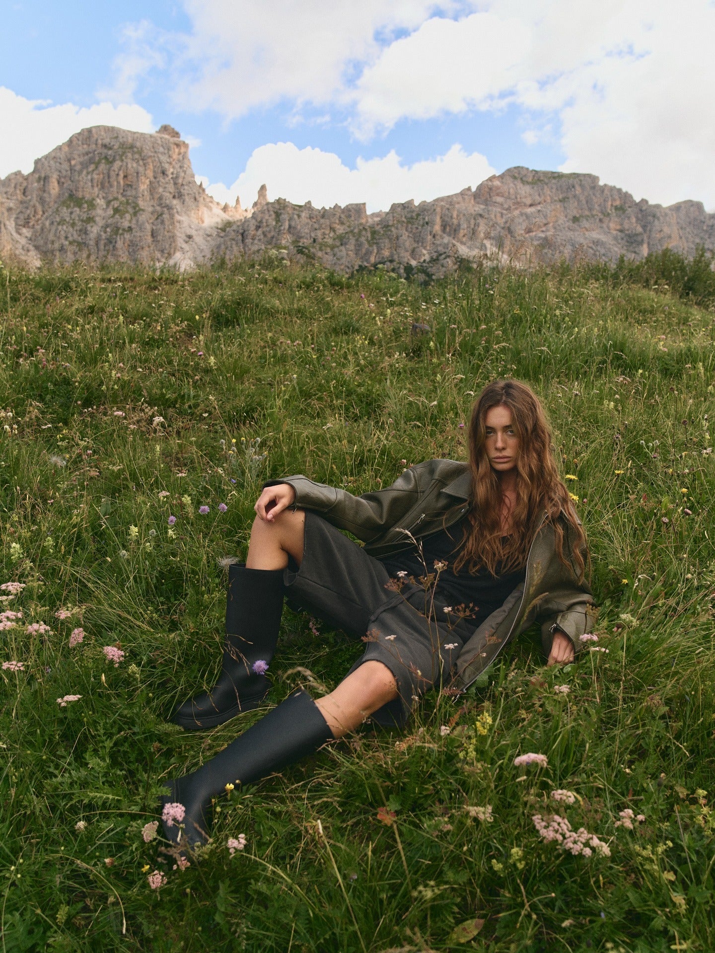 Élodie | Vintage Synthetic Jacket