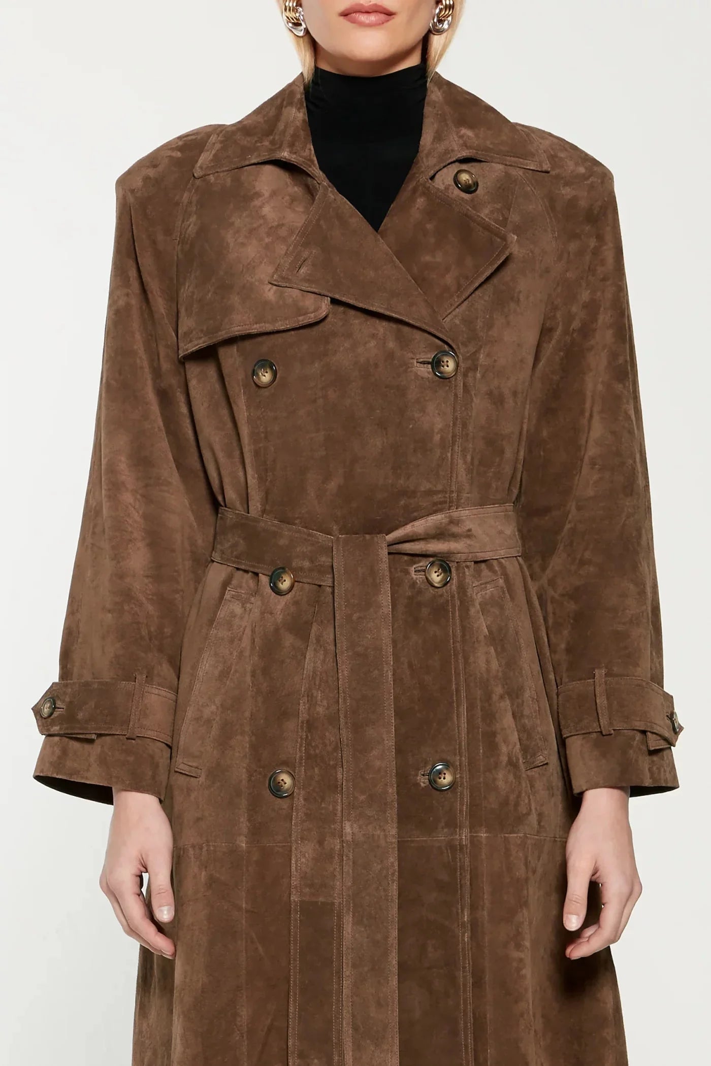 Valeria | Timeless Suede Coat