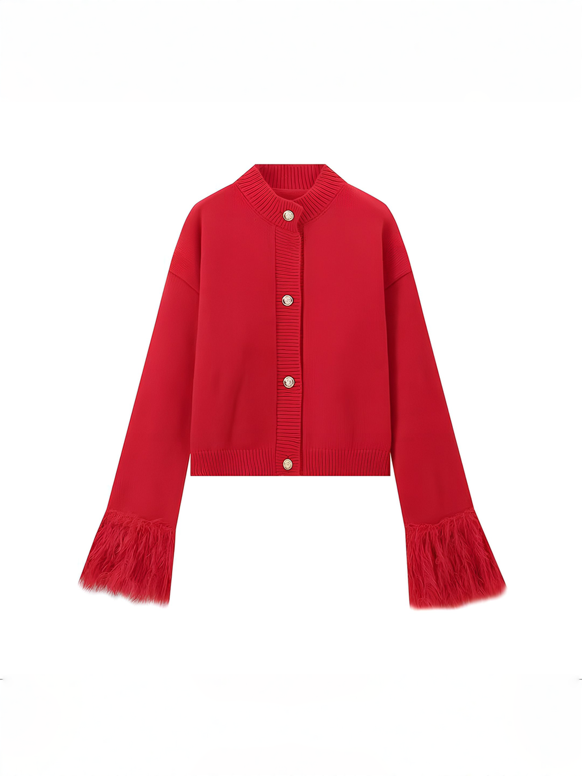 Leora | Statement-Sleeve Cardigan