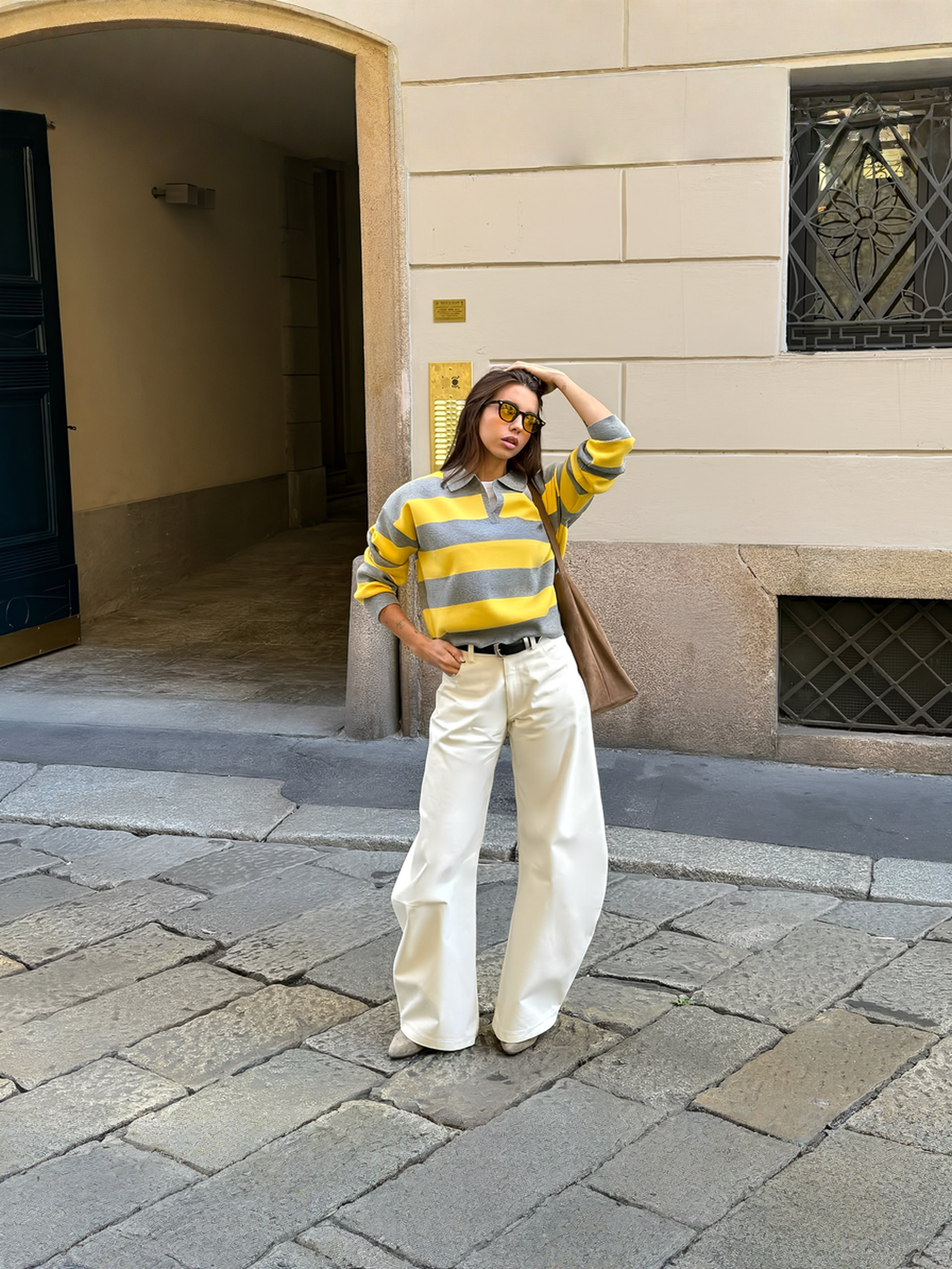 Maribel | Rugby-Striped Knit