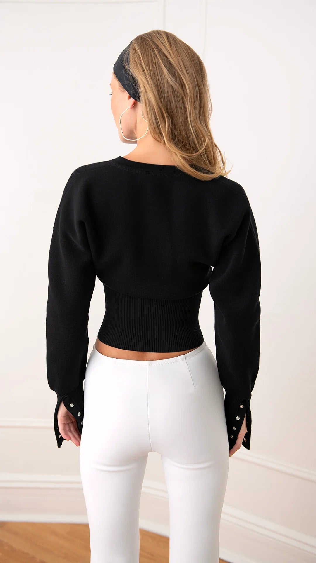 Nola | Ribbed Button Cardigan