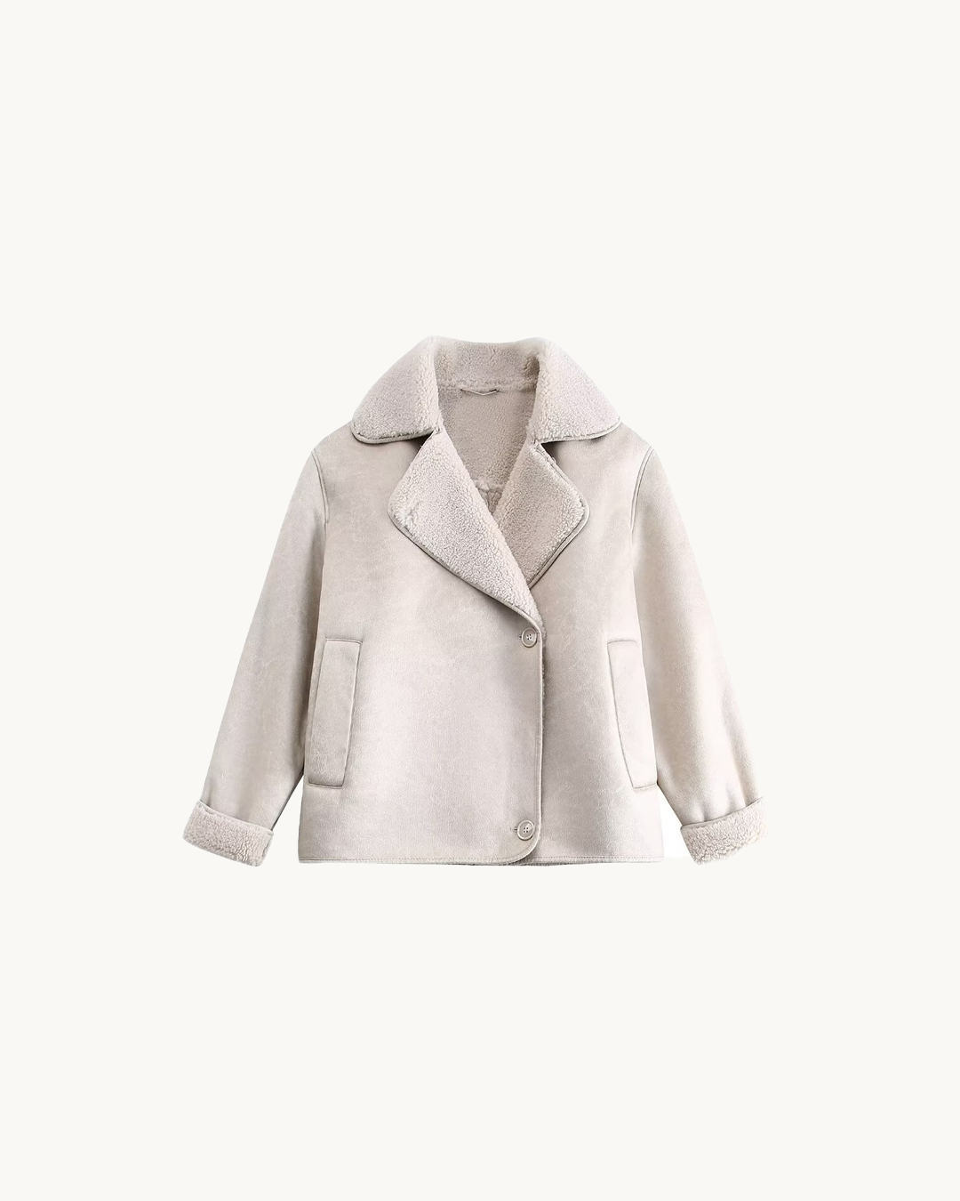 Renee | Edgy Aviator Jacket