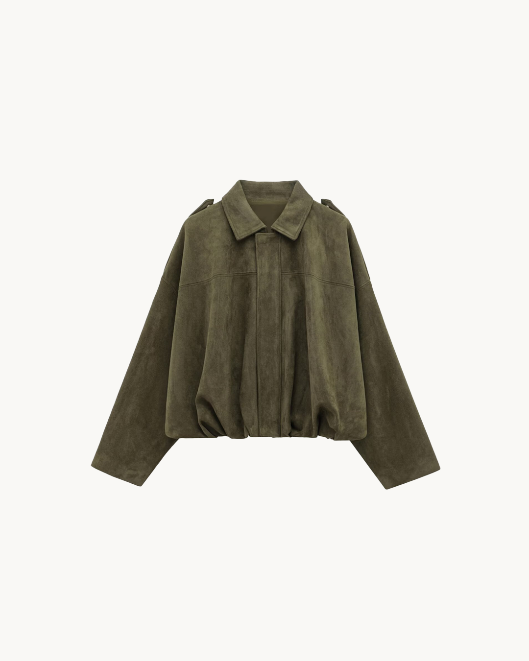 Rumi | Minimal Suede Jacket