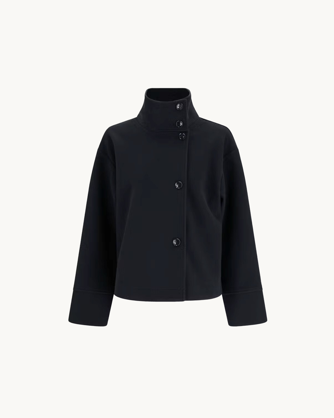 Sena | Luxe Fold-Collar Jacket