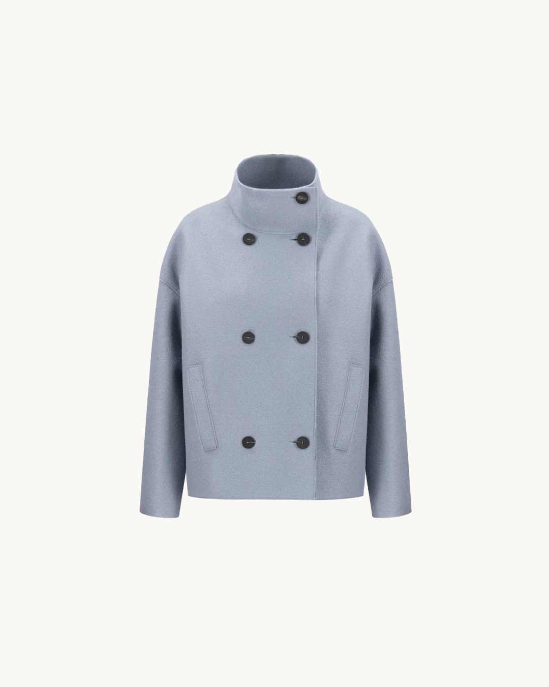 Tara | Cozy High-Neck Coat