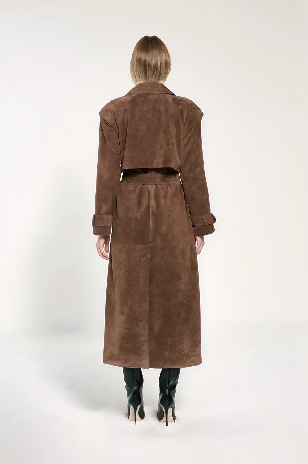 Valeria | Timeless Suede Coat