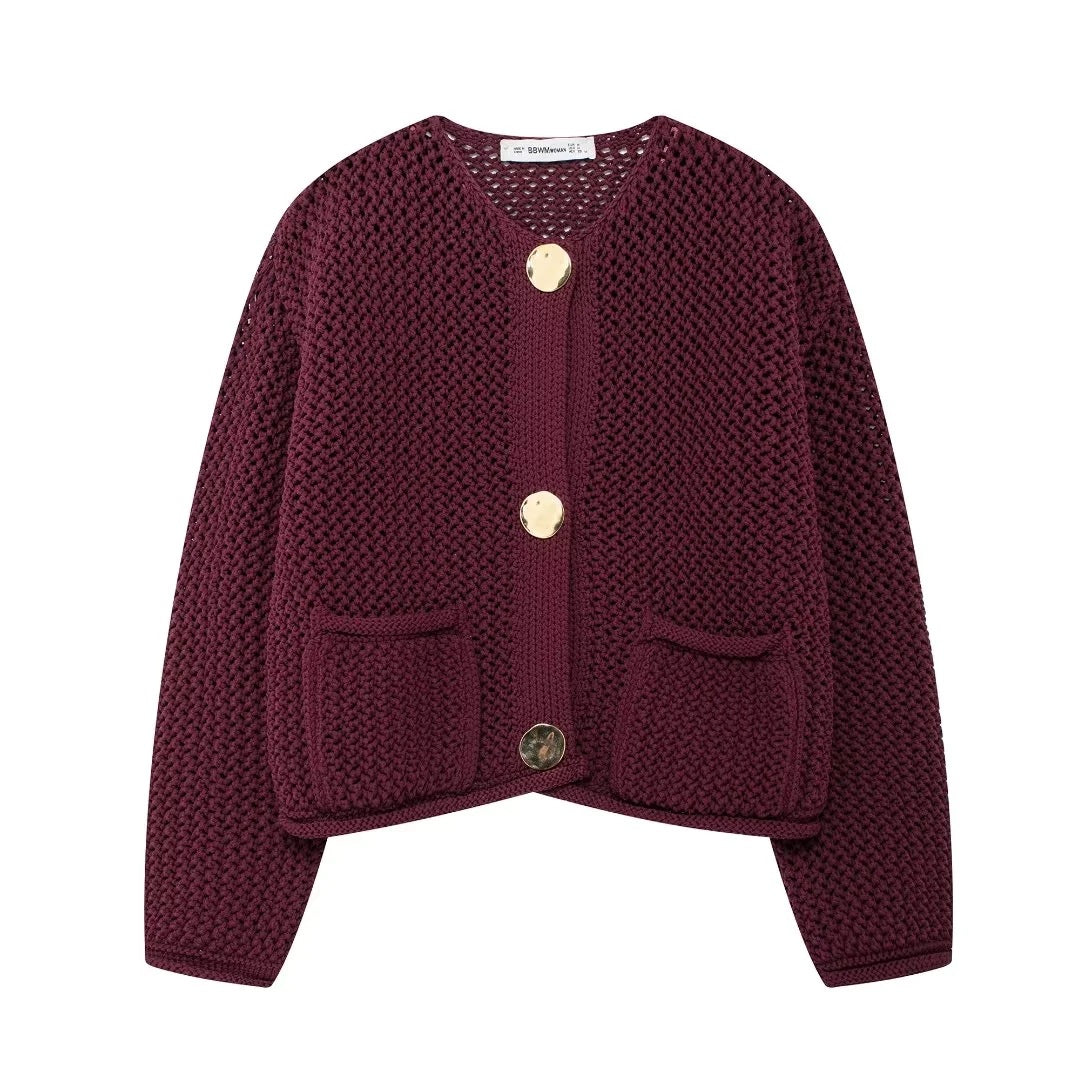 Colette | Ribbed Parisian Cardigan