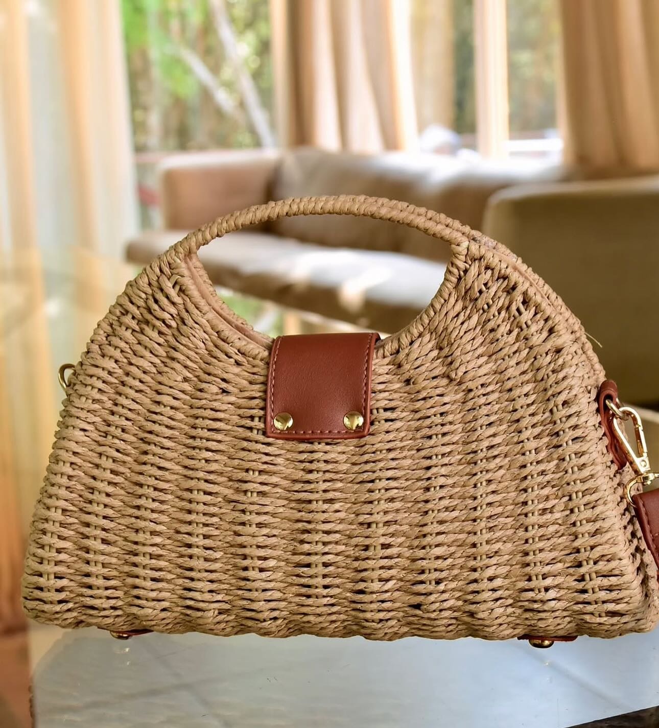 Arin | Chic Straw Tote