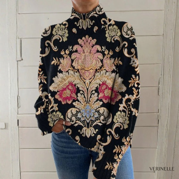 Valentina | Baroque Jacquard Sweater