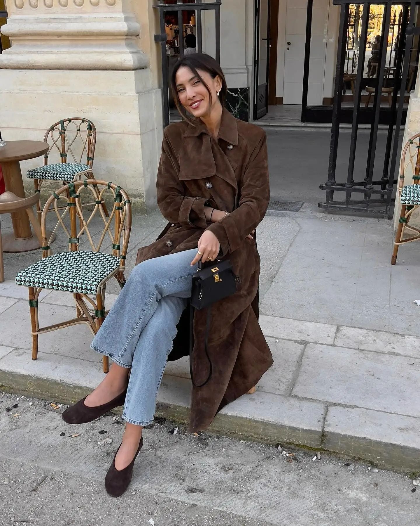 Valeria | Timeless Suede Coat