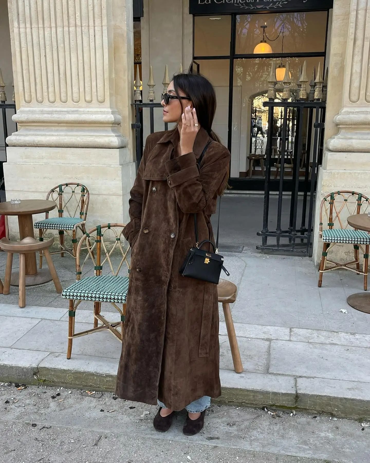 Valeria | Timeless Suede Coat