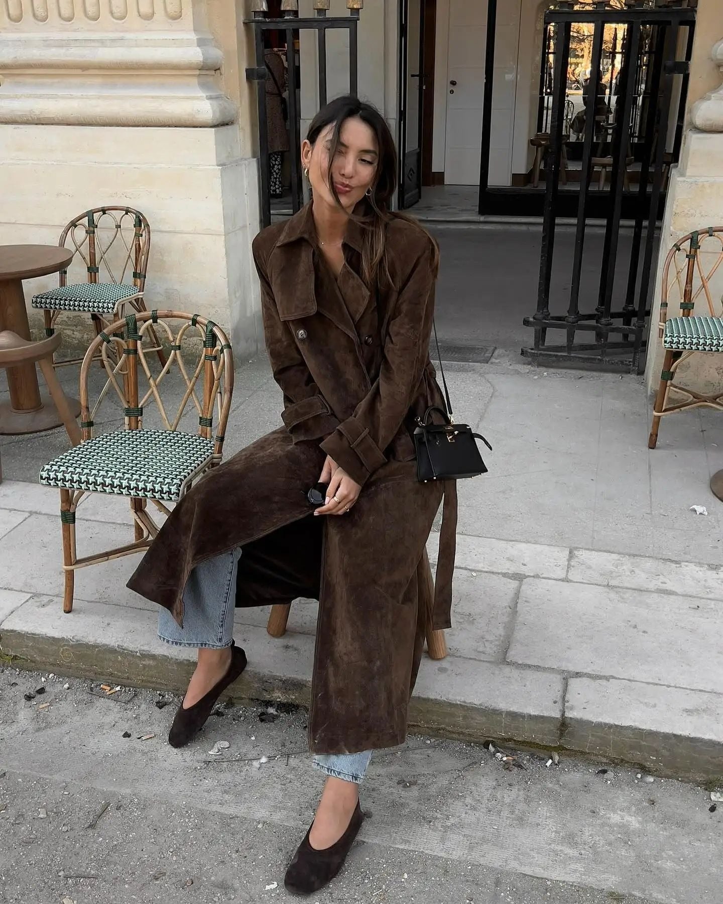 Valeria | Timeless Suede Coat
