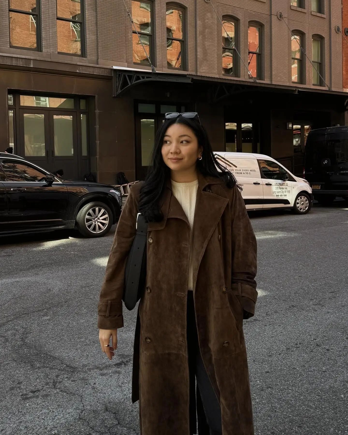 Valeria | Timeless Suede Coat