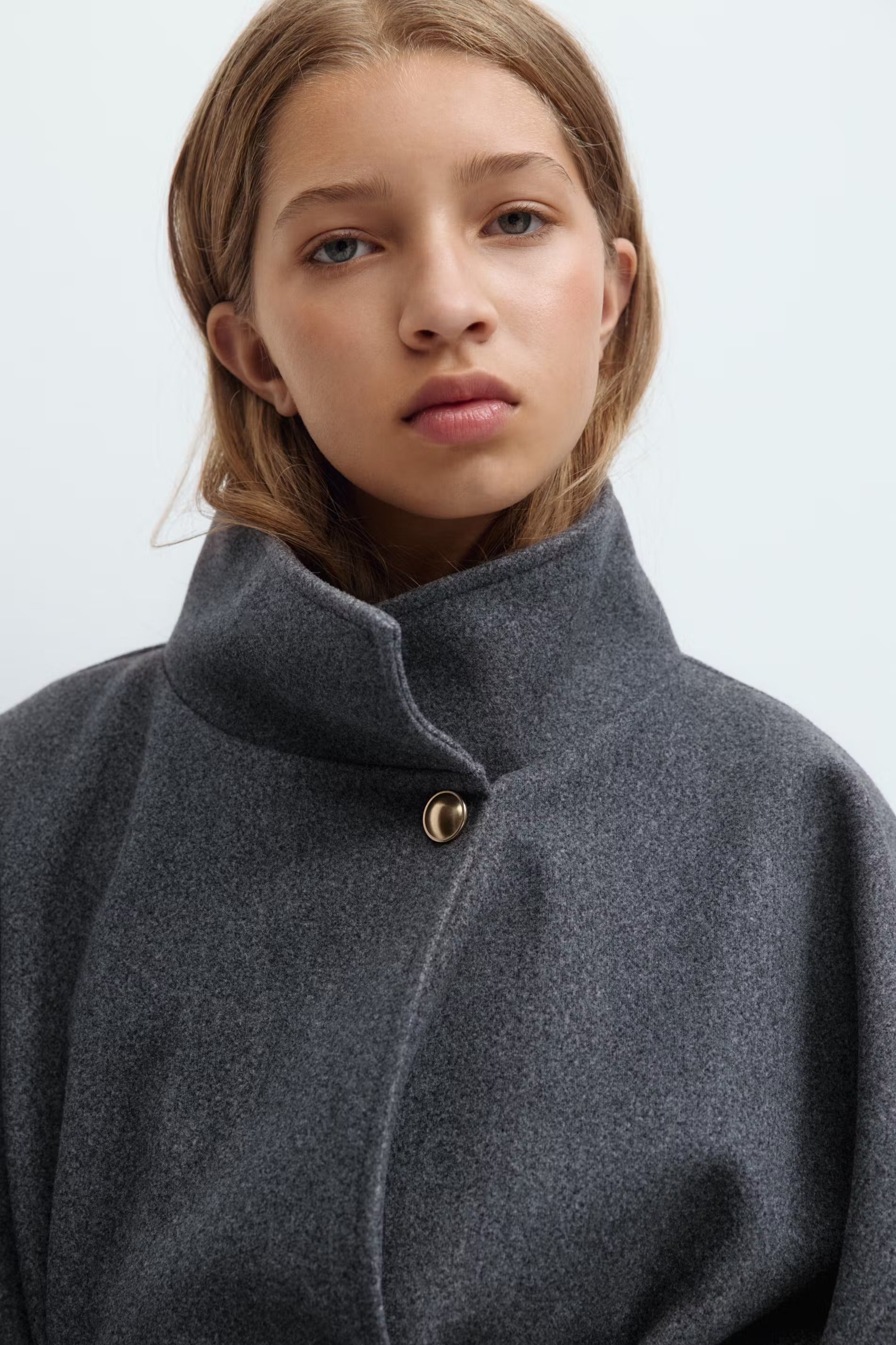 Vienne | Belted Wool-Blend Cape