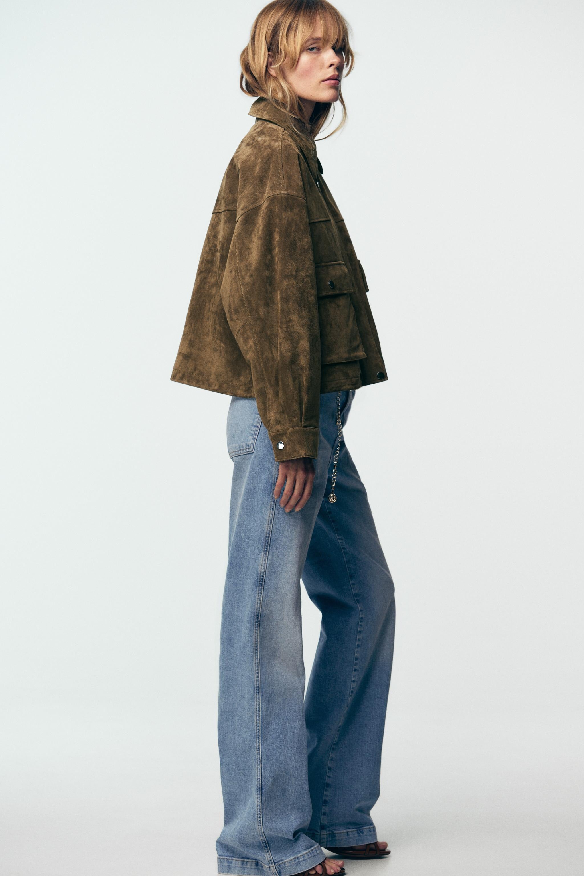 Anya | Cropped Leather Jacket