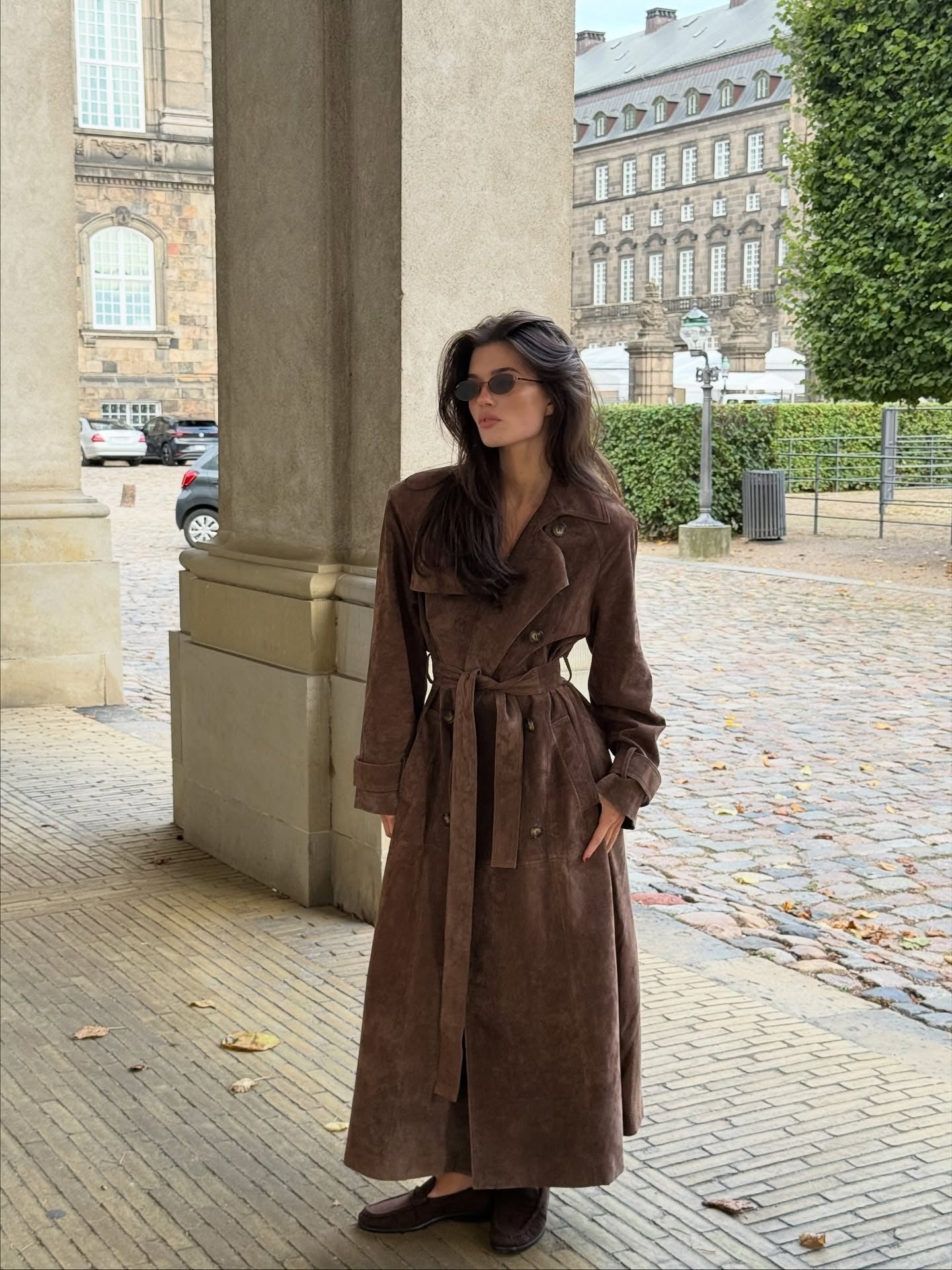 Valeria | Timeless Suede Coat