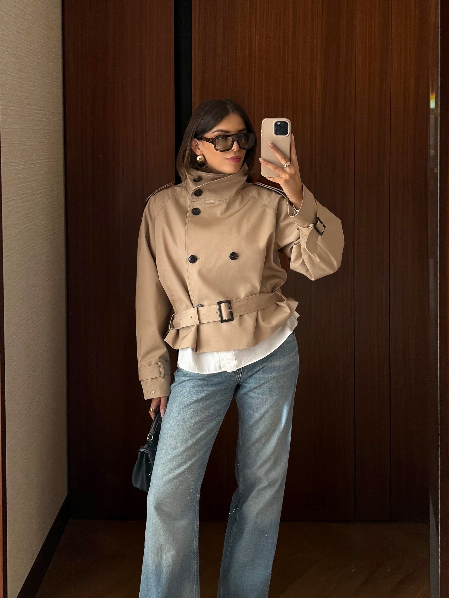 Elise | Belted Utility Jacket