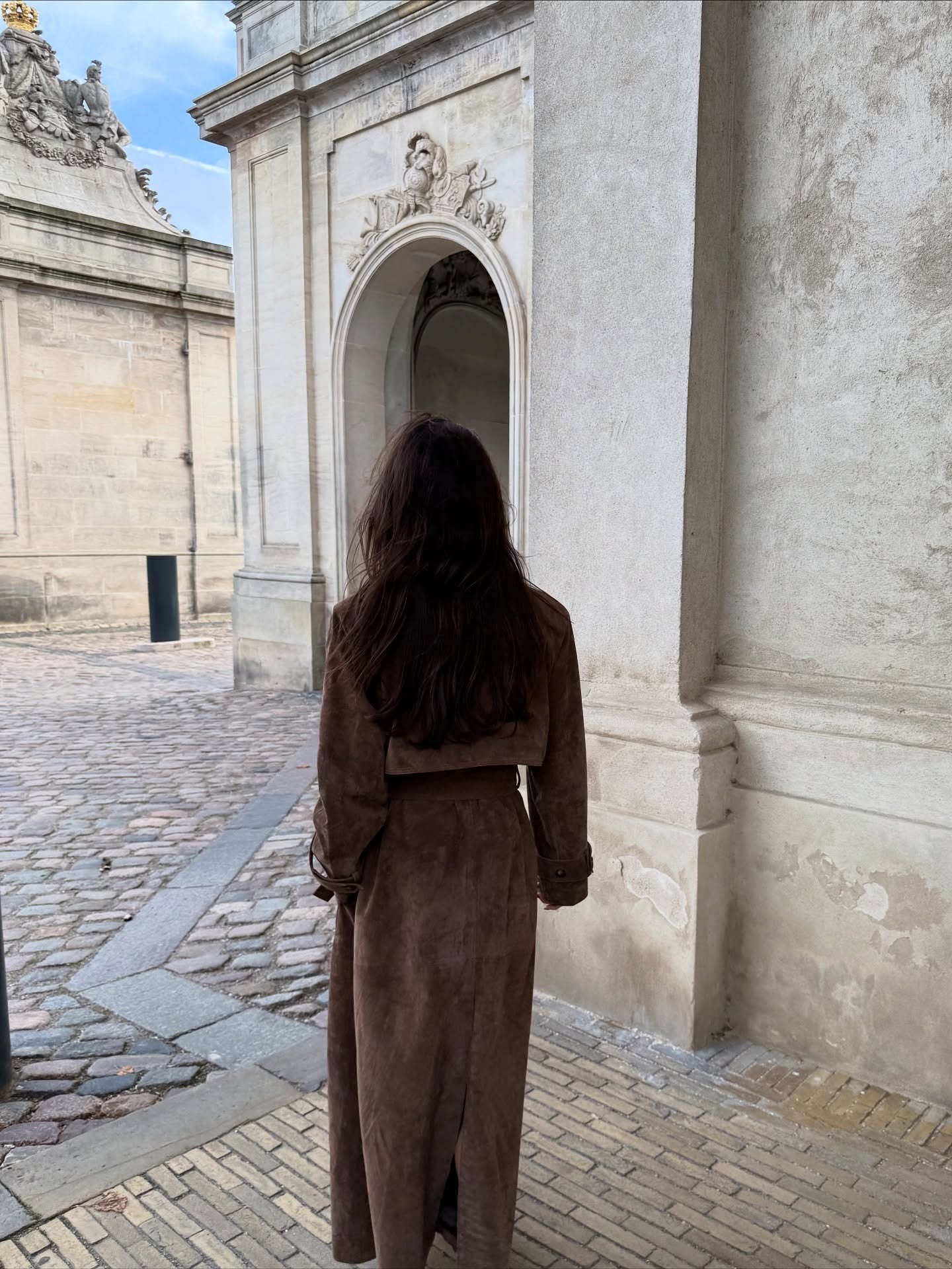 Valeria | Timeless Suede Coat