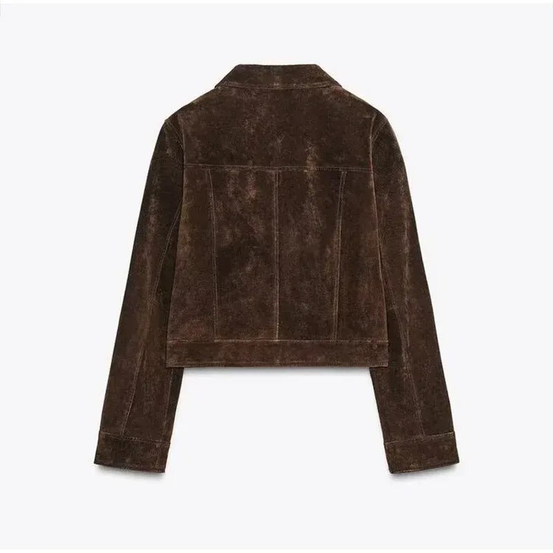 Elara | Relaxed Faux Jacket