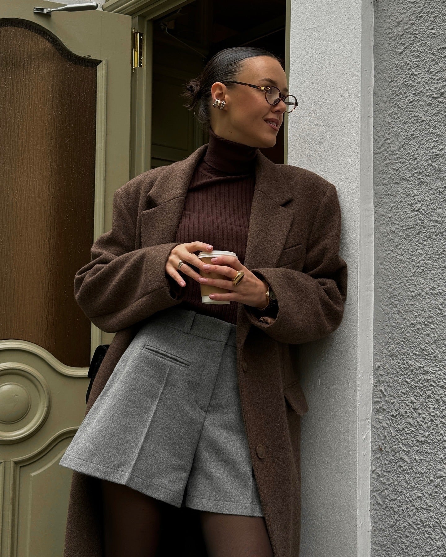 Alina | Oversized Tailored Coat