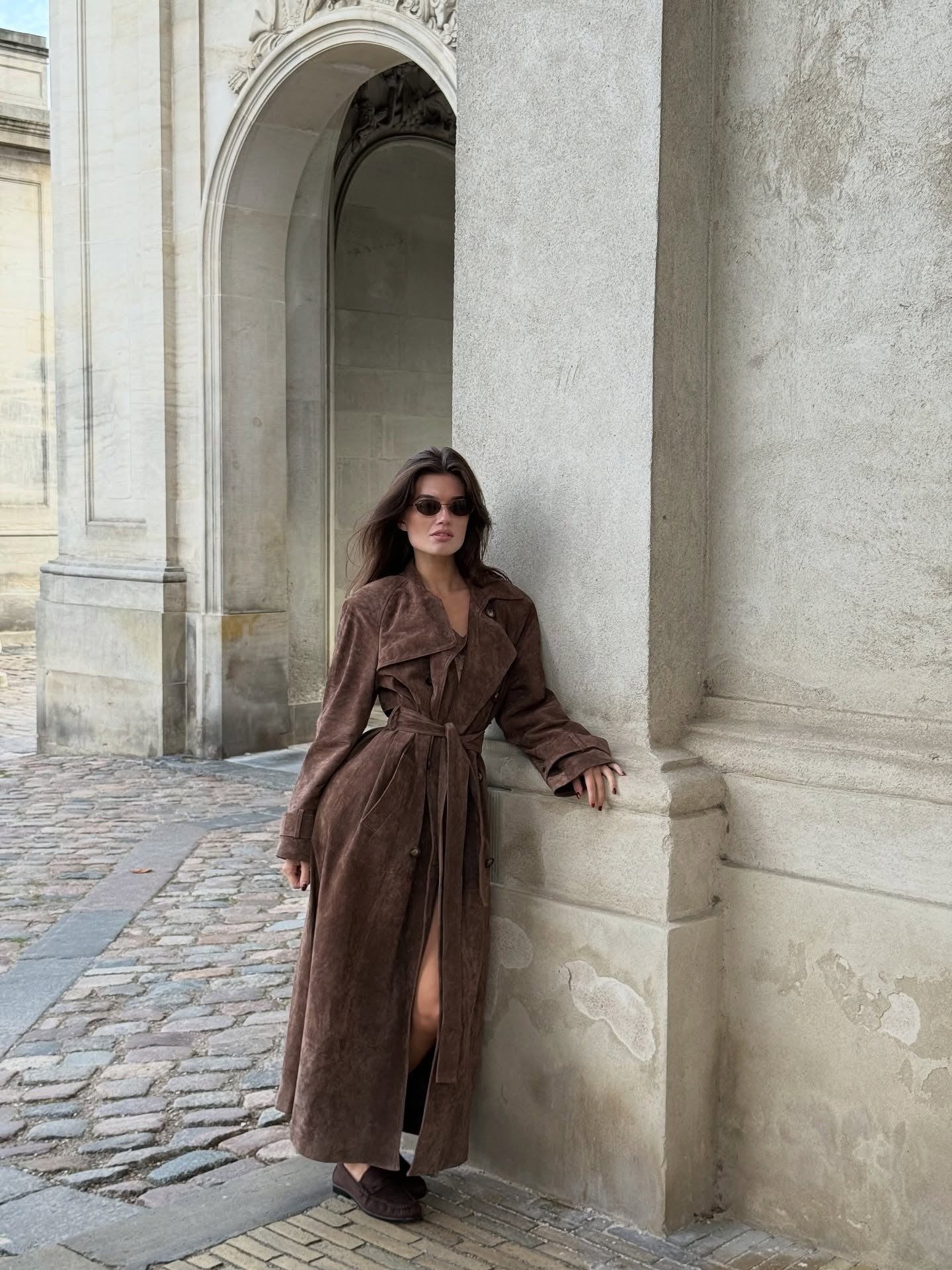 Valeria | Timeless Suede Coat