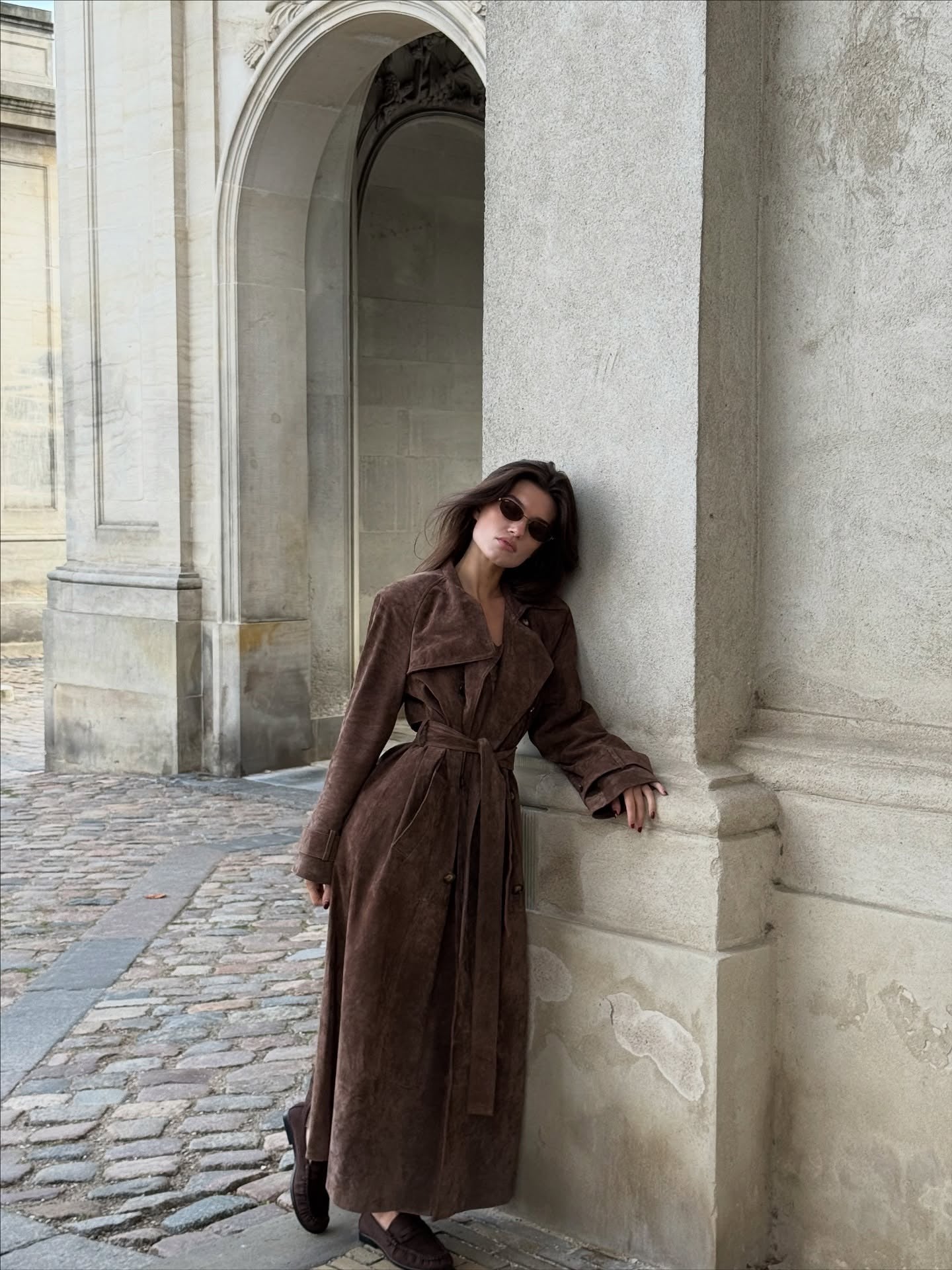 Valeria | Timeless Suede Coat