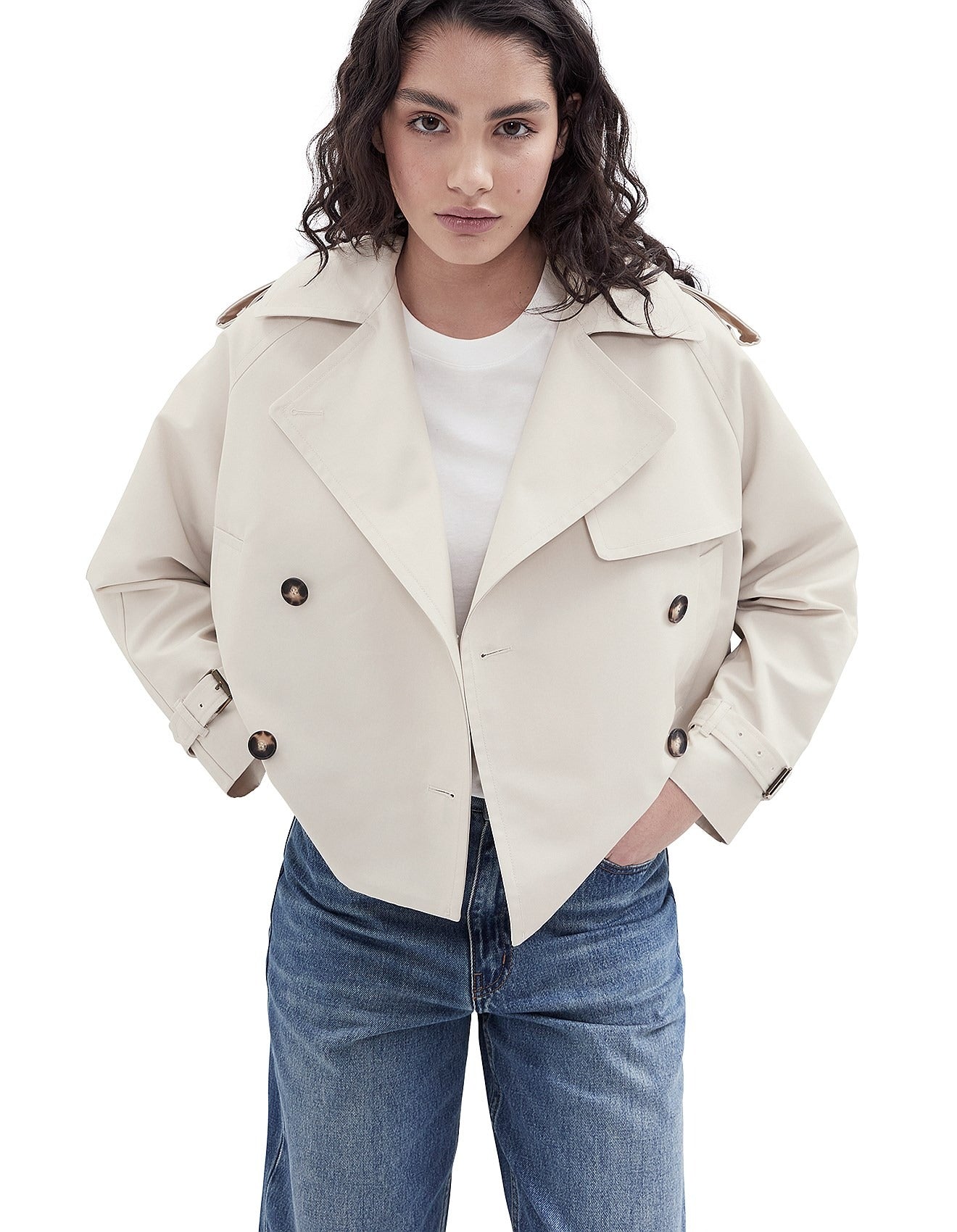 Lina | Twill Work Coat