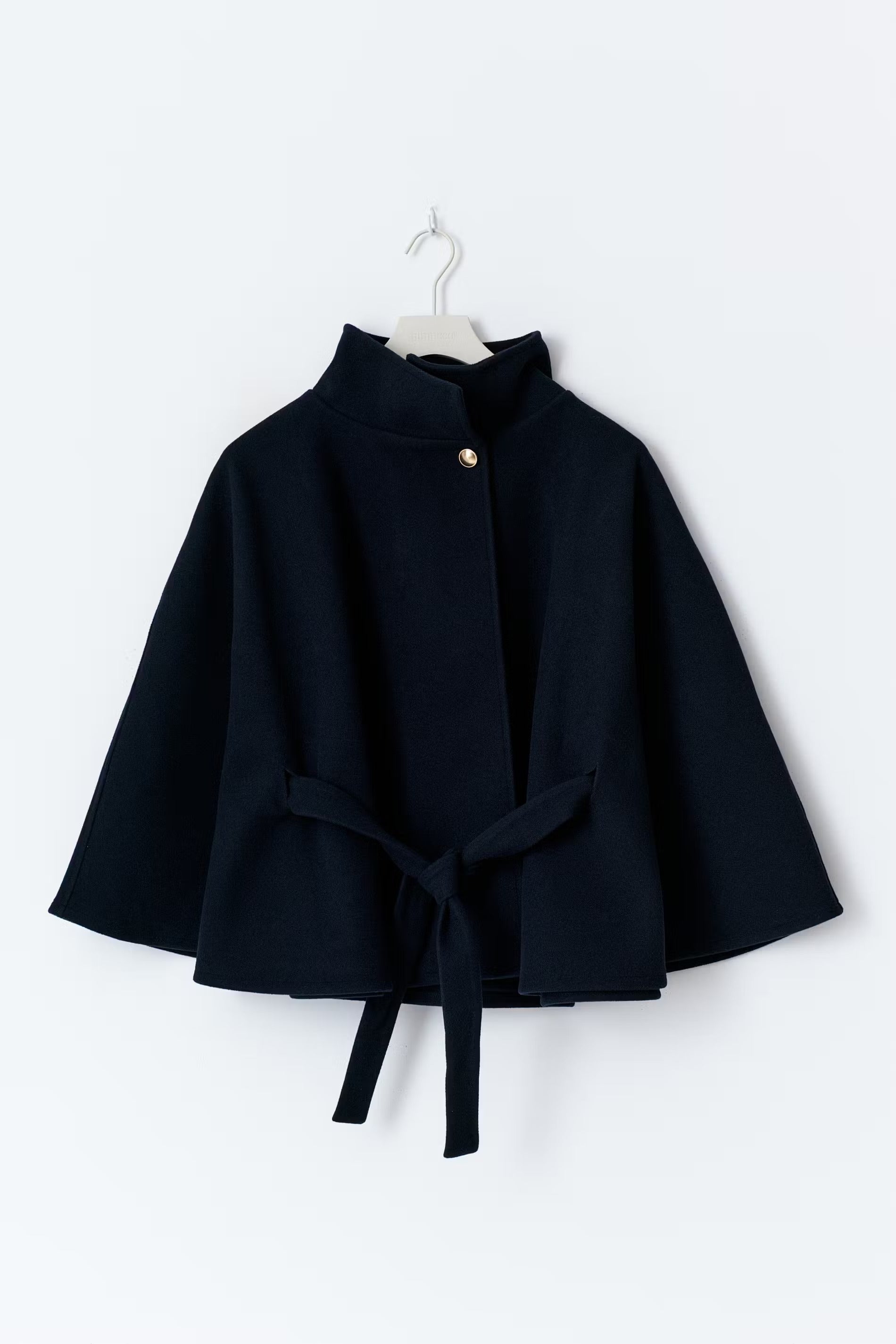 Vienne | Belted Wool-Blend Cape
