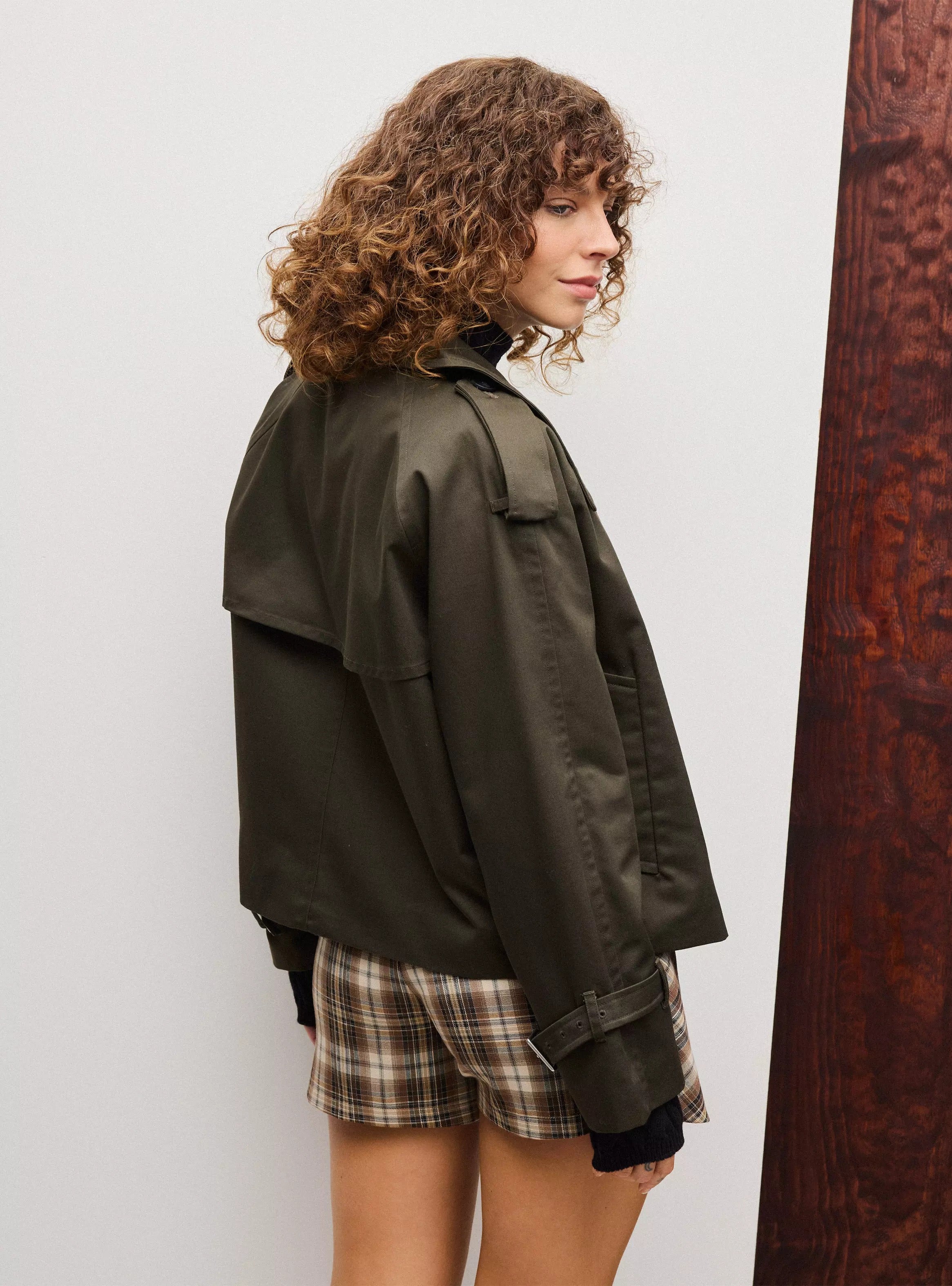 Lina | Twill Work Coat
