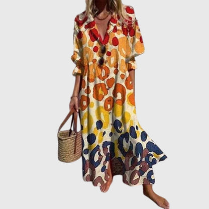 Seraphina | Flowing Bohemian Maxi Dress