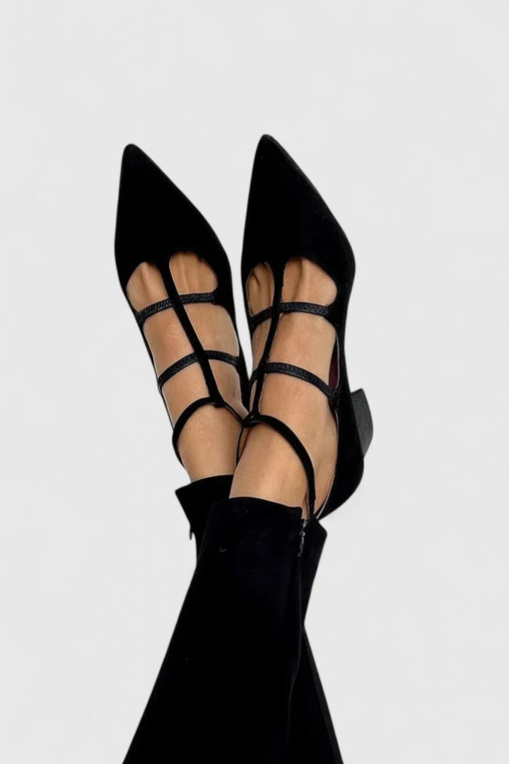 Vivienne | Sculpted Block Heels