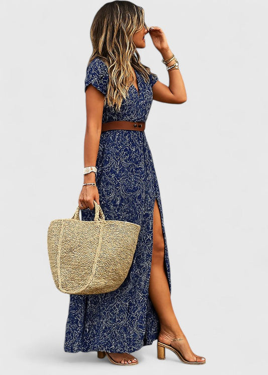 Aurelie | Flowing Boho Maxi Dress