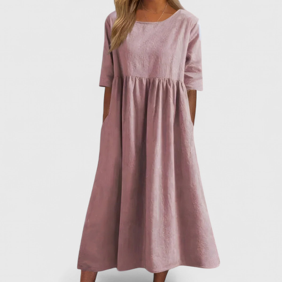 Zoe | Cotton Midi Dress