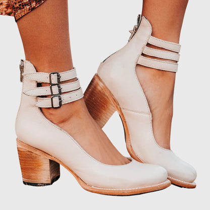 Serena | Strappy Block Heel Sandals