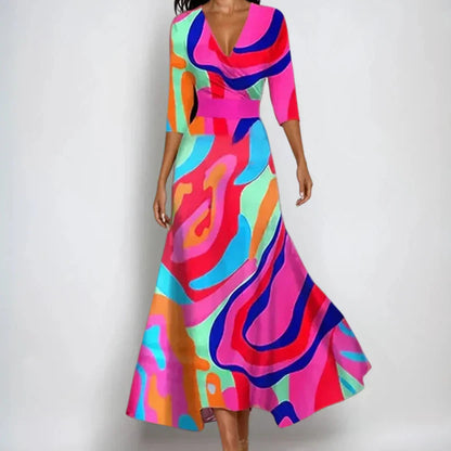 Lucia | Luxe Floral Wrap Dress