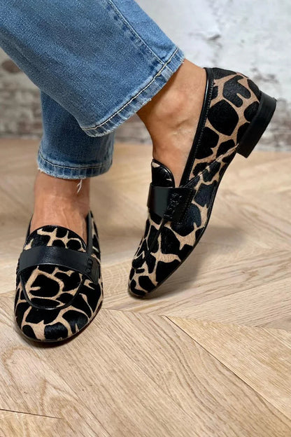 Isabella | Animal Print Comfort Loafer