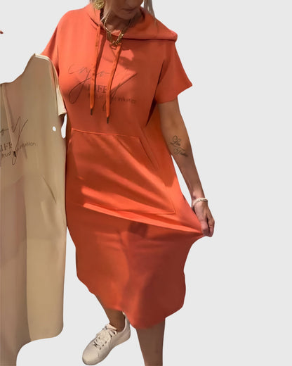 Maya | Relaxed Hoodie Dress