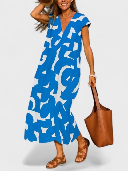 Isabella | Relaxed High-Neck Dress