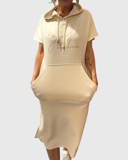 Maya | Relaxed Hoodie Dress