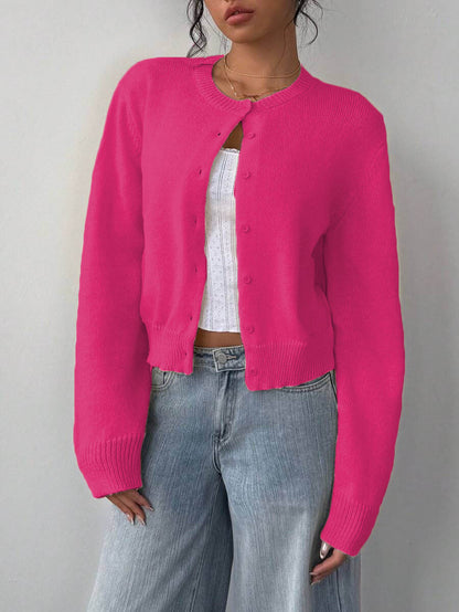 Léa | Ribbed Knit Cardigan