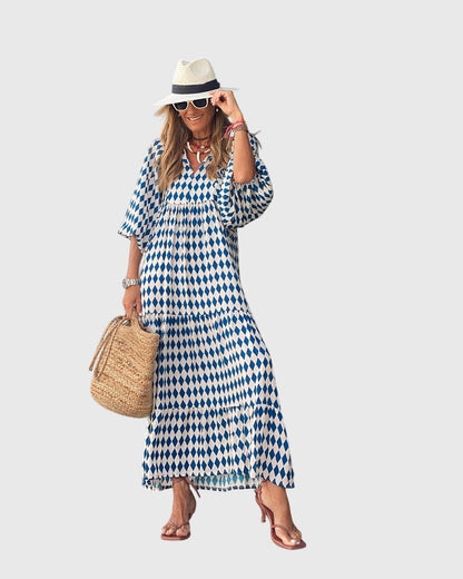 Maya | Boho Maxi Dress