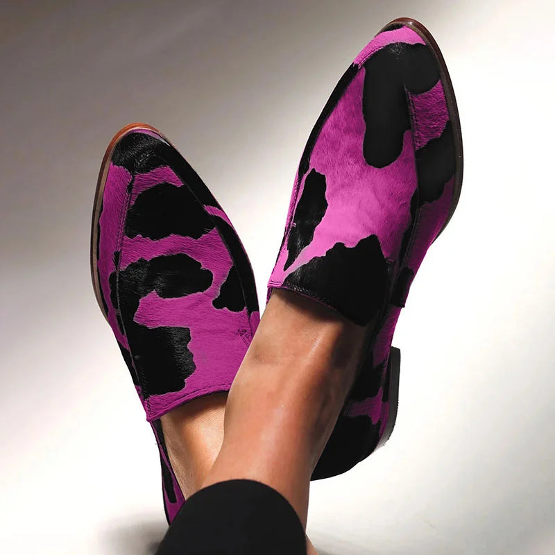 Chloe | Bold Animal-Print Loafers