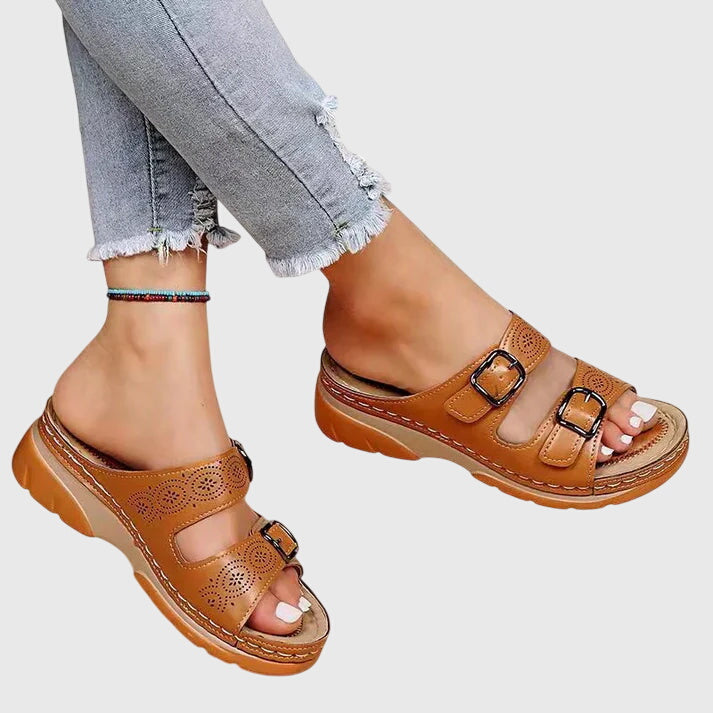 Ophelia | Orthopedic Leather Sandals