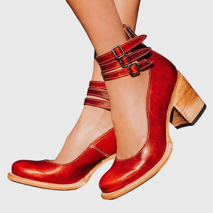 Serena | Strappy Block Heel Sandals