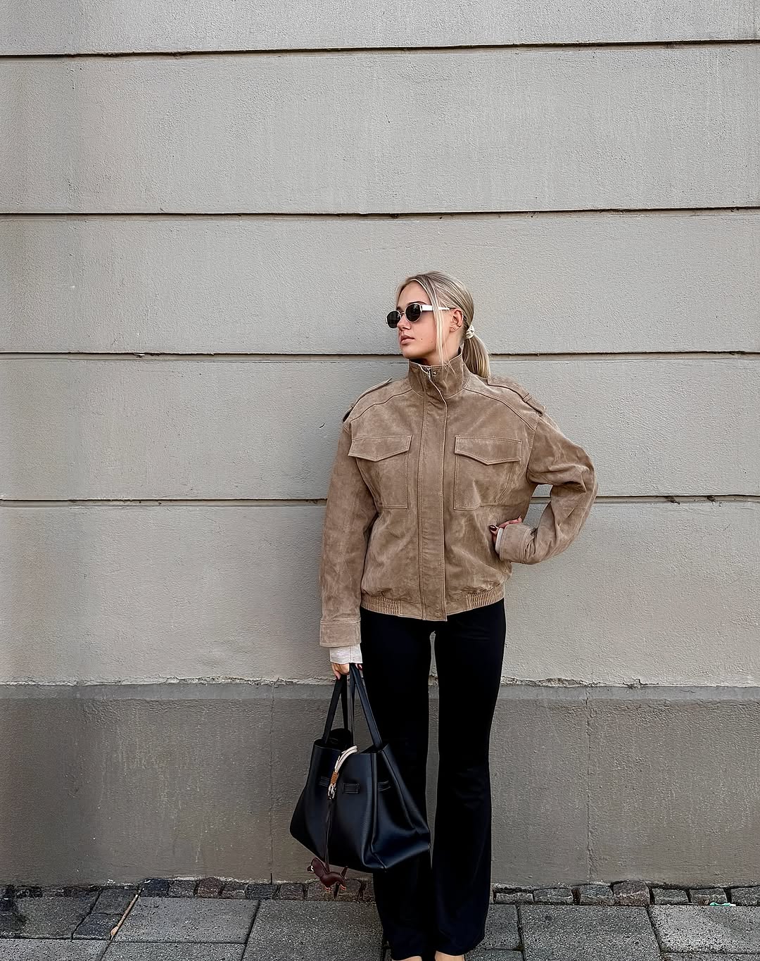 Léa | Minimalist Cargo Jacket